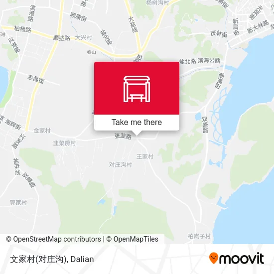 文家村(对庄沟) map