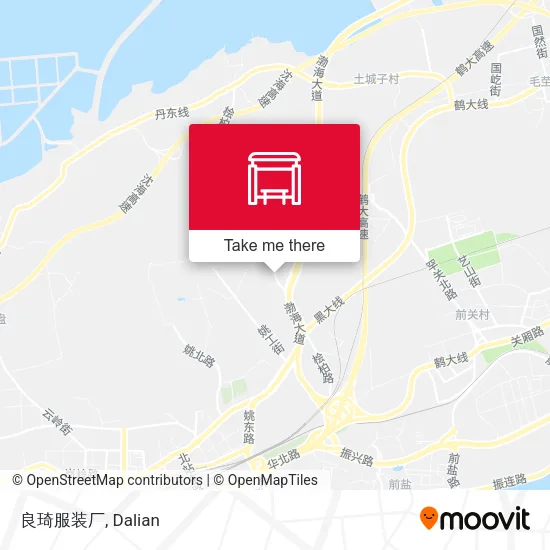 良琦服装厂 map