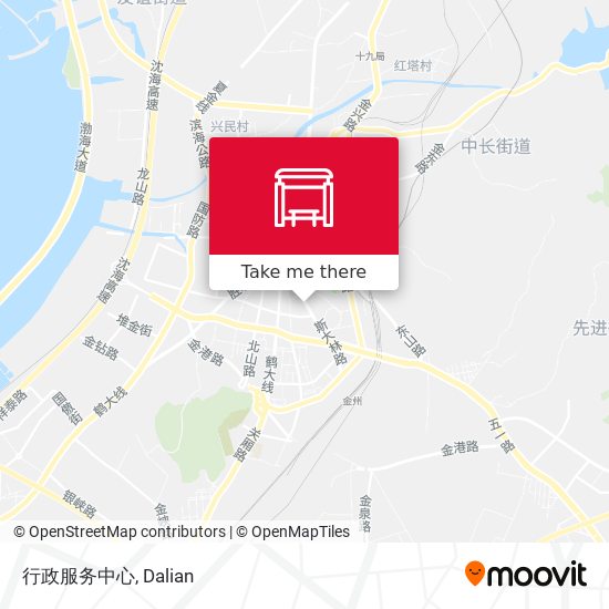 行政服务中心 map