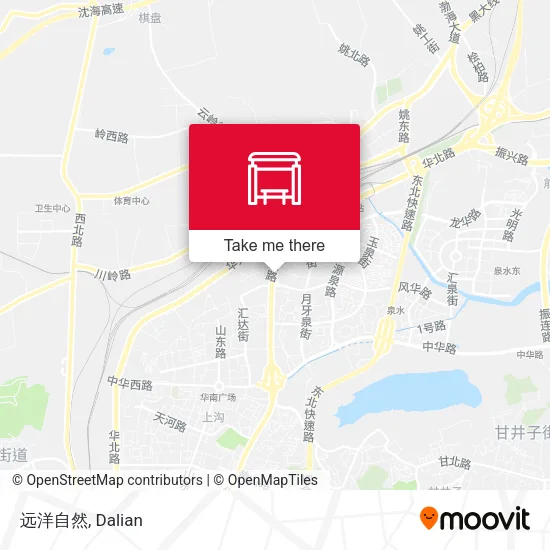 远洋自然 map