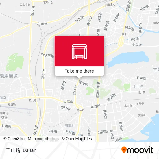 千山路 map