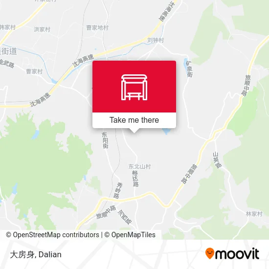 大房身 map