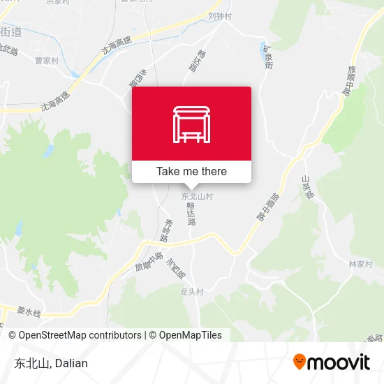 东北山 map