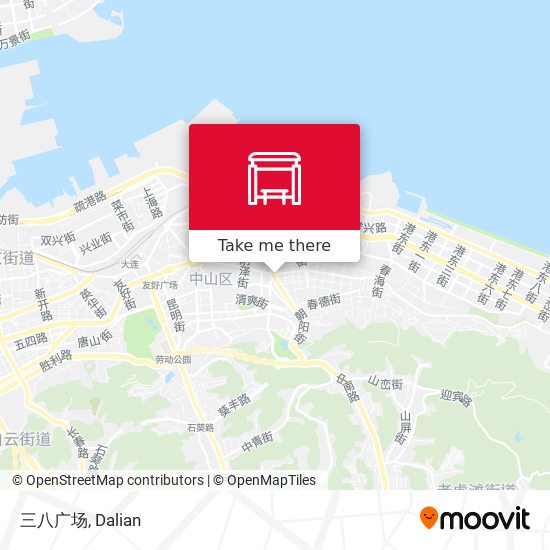 三八广场 map