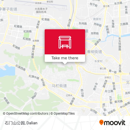 石门山公园 map
