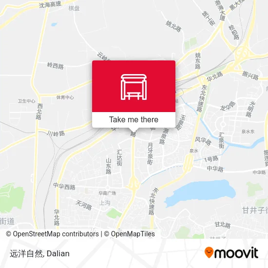 远洋自然 map