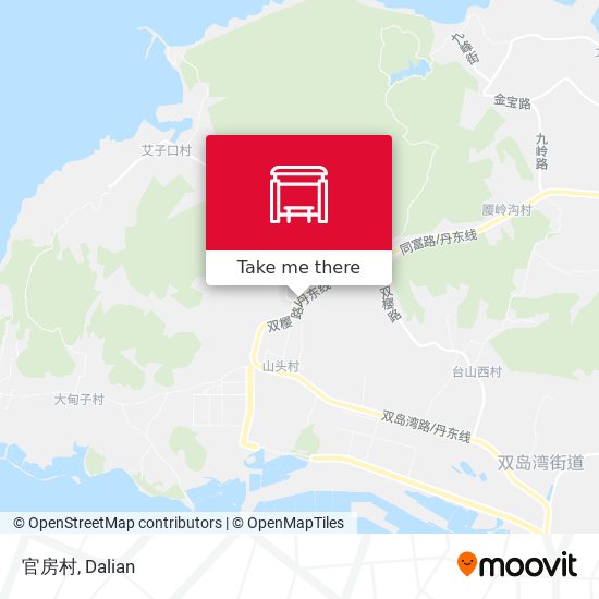官房村 map