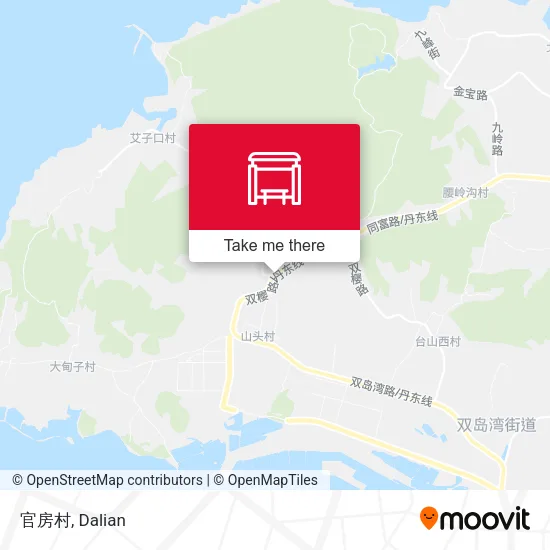 官房村 map