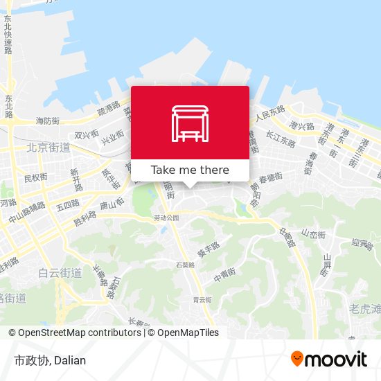 市政协 map