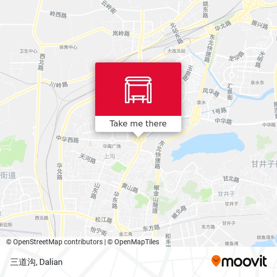 三道沟 map