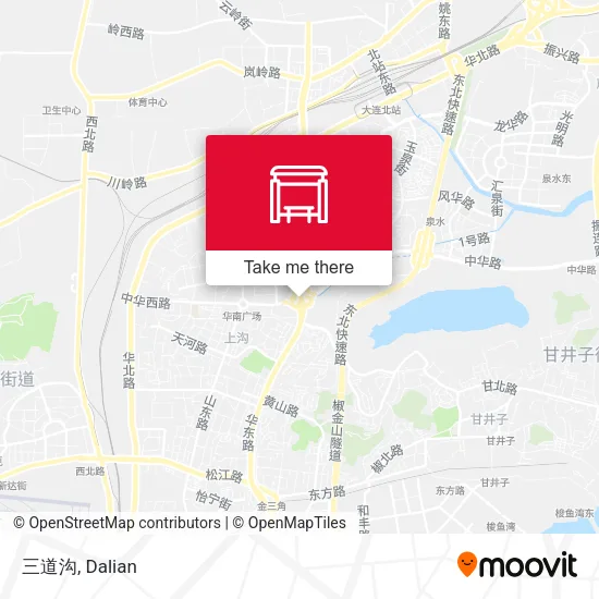 三道沟 map