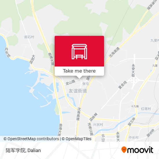 陆军学院 map