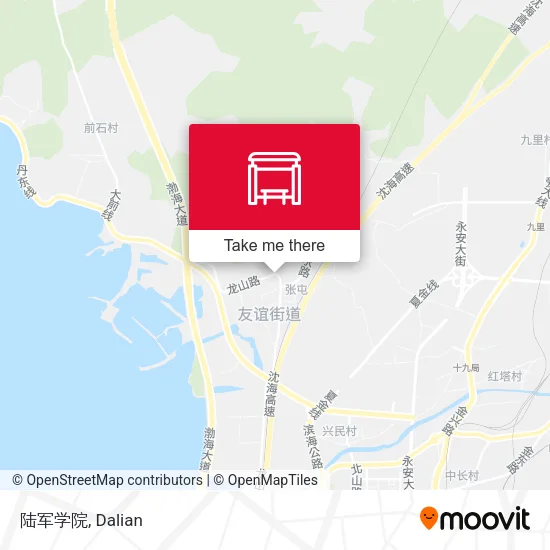 陆军学院 map