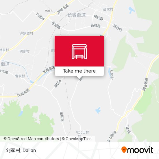 刘家村 map