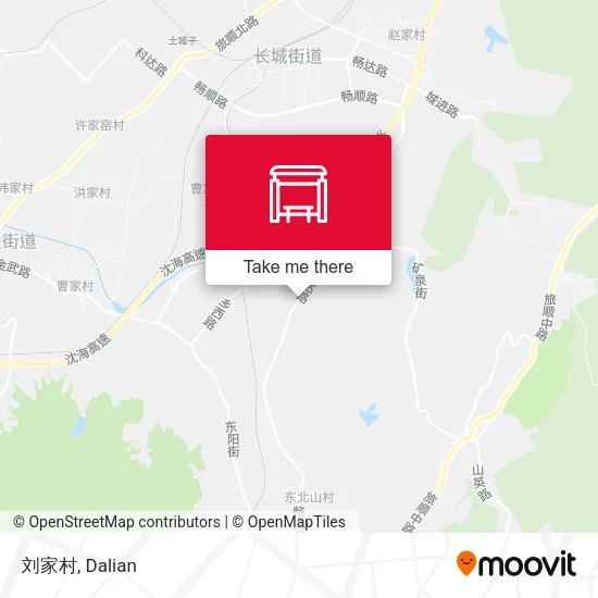 刘家村 map