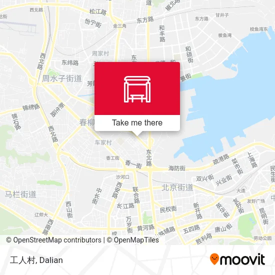 工人村 map