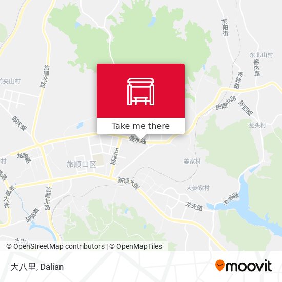 大八里 map