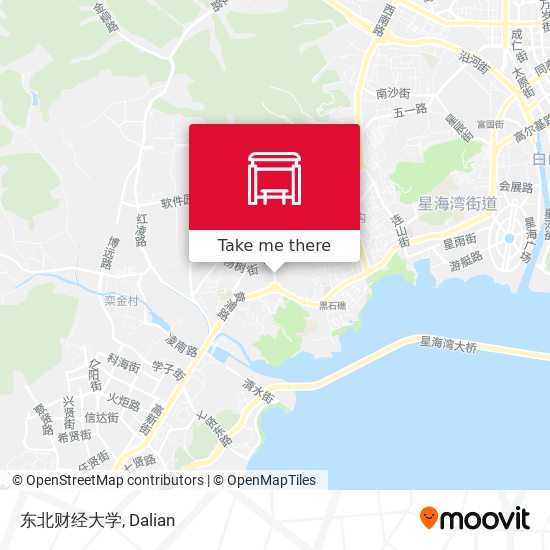 东北财经大学 map