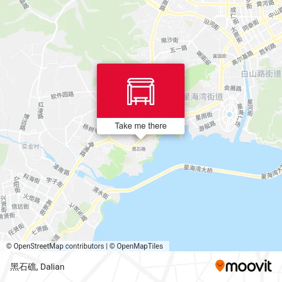 黑石礁 map