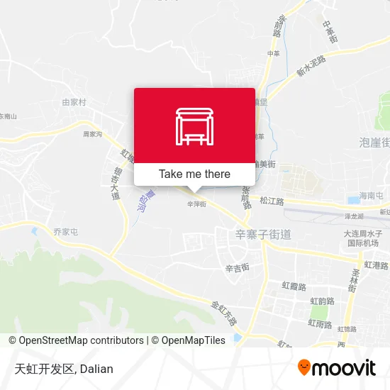 天虹开发区 map