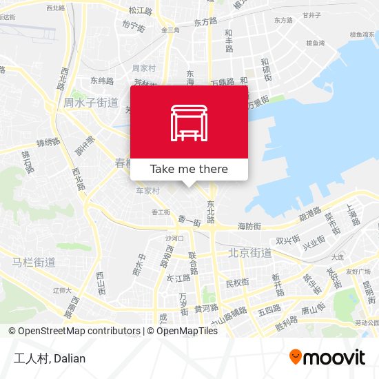 工人村 map