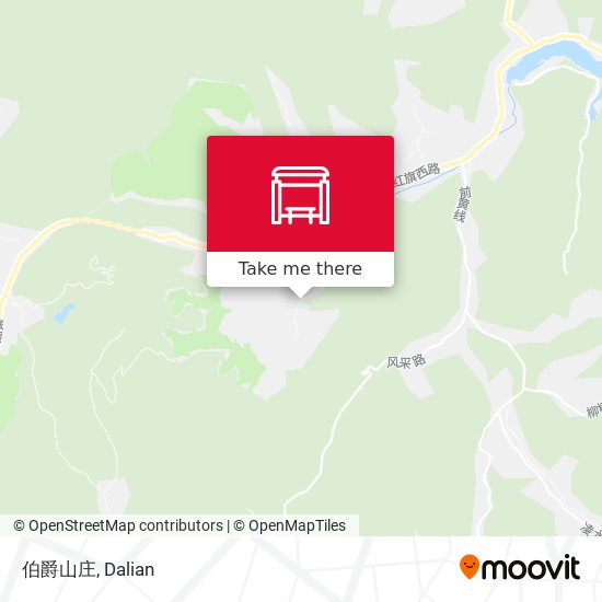 伯爵山庄 map