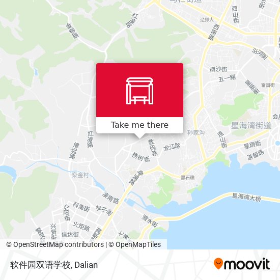 软件园双语学校 map