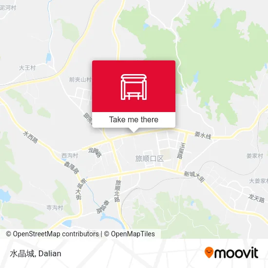 水晶城 map