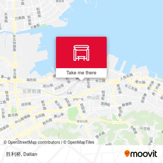 胜利桥 map