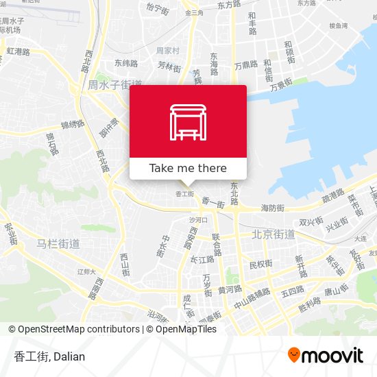 香工街 map