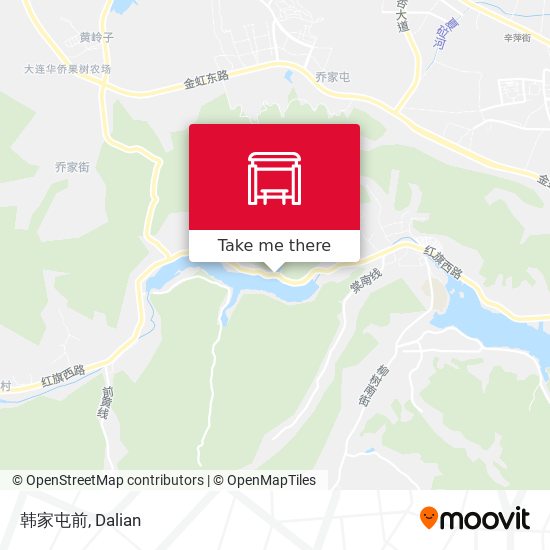 韩家屯前 map