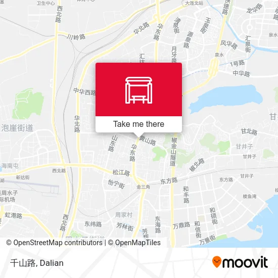 千山路 map