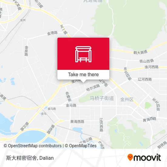 斯大精密宿舍 map