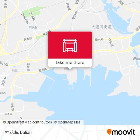 棉花岛 map