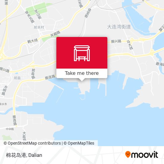 棉花岛港 map