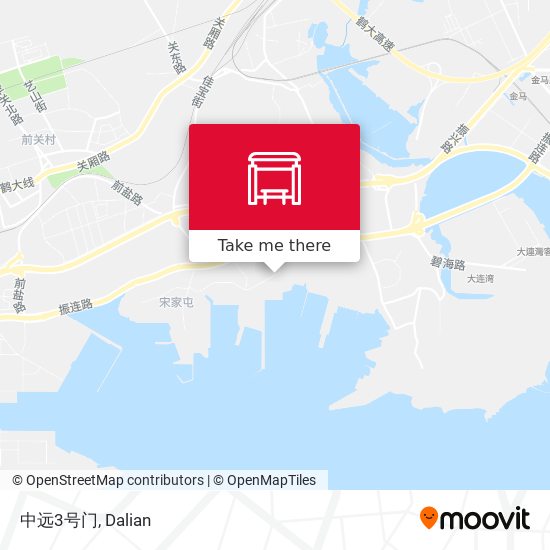 中远3号门 map