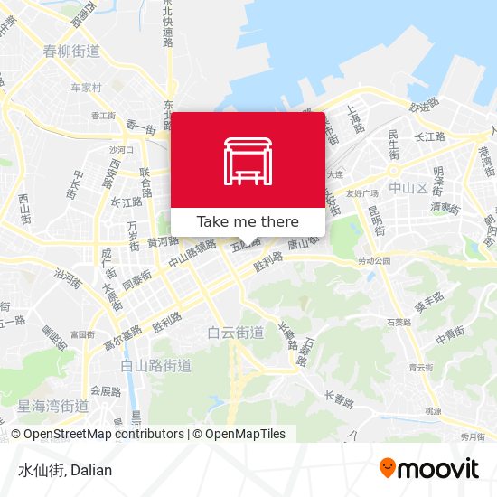 水仙街 map