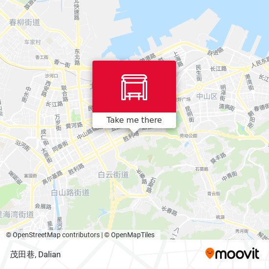 茂田巷 map