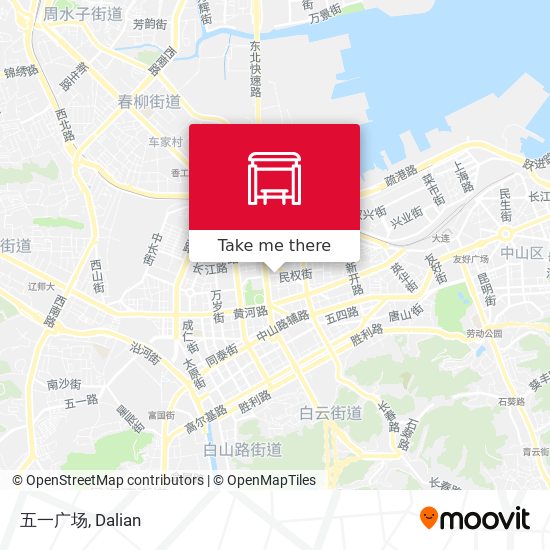 五一广场 map