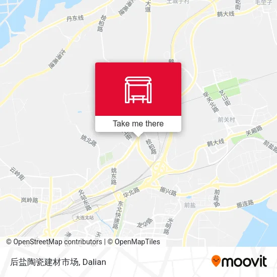 后盐陶瓷建材市场 map