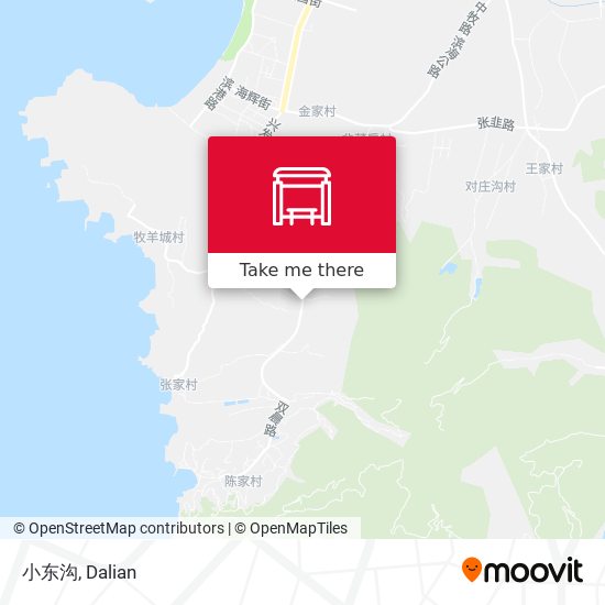 小东沟 map