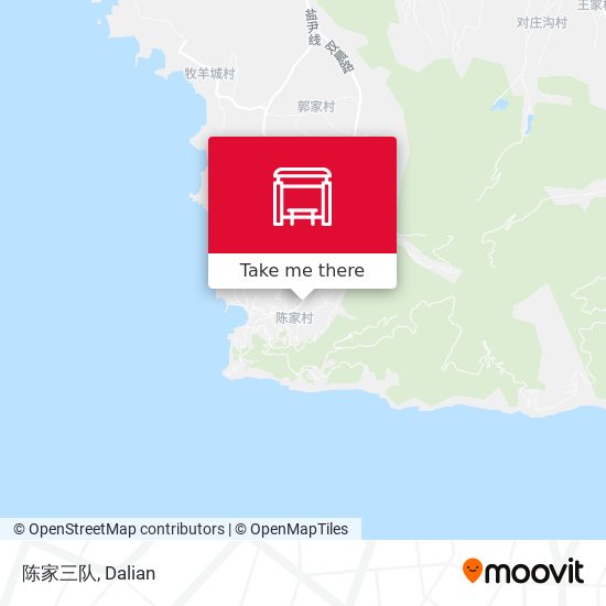 陈家三队 map