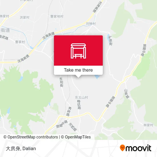 大房身 map