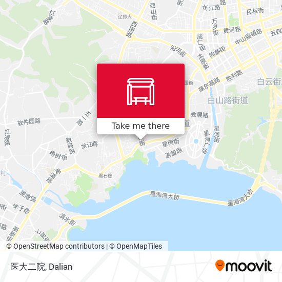 医大二院 map