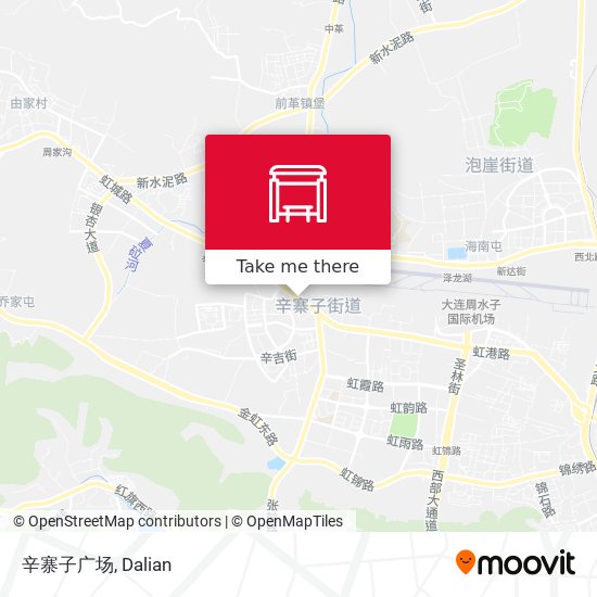 辛寨子广场 map