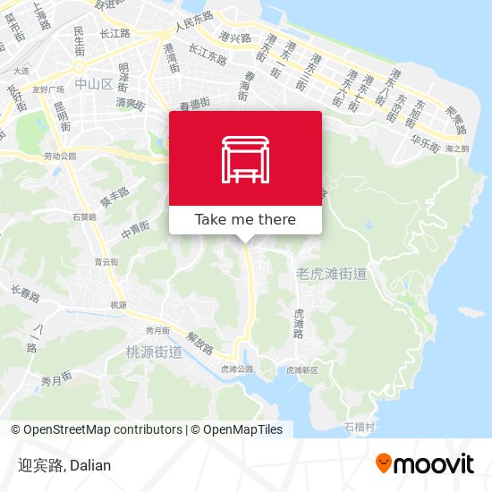 迎宾路 map