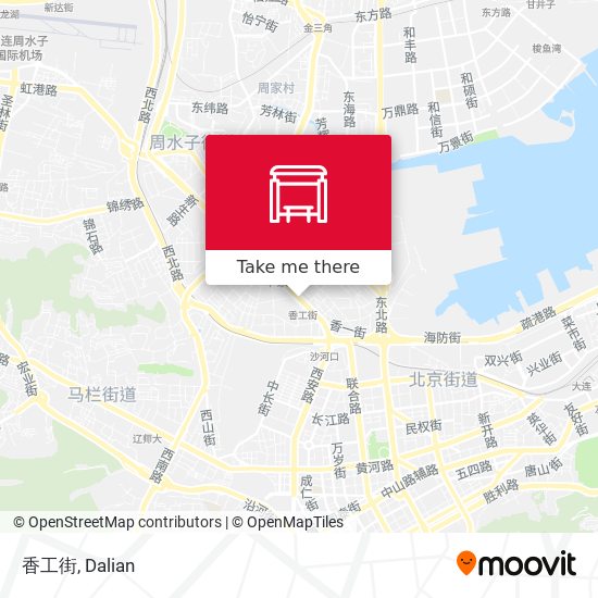 香工街 map