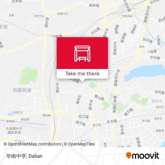 华南中学 map