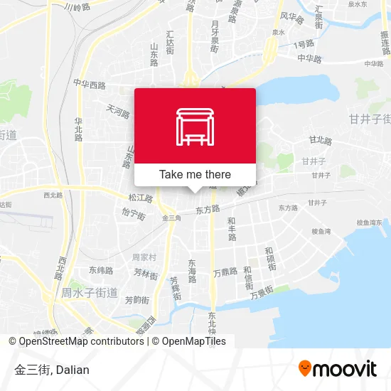 金三街 map