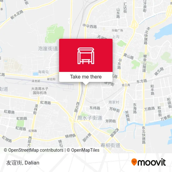 友谊街 map